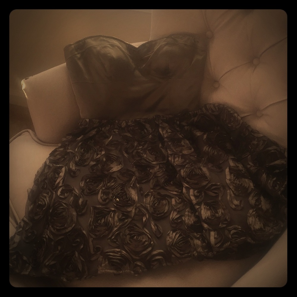 Adrianna Papell Strapless Dress